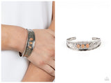 Flower Patch Picnic - Orange Bracelet
