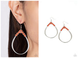 Festive Fervor - Orange Earring