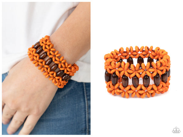 Bali Beach Retreat - Orange Bracelet