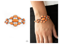 Blooming Prairies - Orange Bracelet