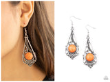 Canyon Climate - Orange Earring