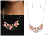 Extra Eloquent - Orange Necklace