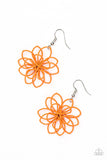 Springtime Serenity - Orange Earring