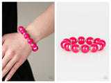 Chunky Hot Pink Matching Set