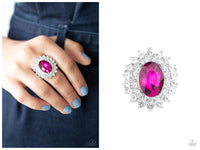 Secret Garden Glow - Pink Ring