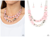 Mere Magic - Pink Necklace