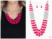 A La Vogue - Pink Necklace