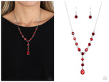 Forget the Crown - Red Necklace