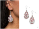 Crawling With Couture - Pink Earring