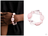 I Need a STAYCATION - Pink Bracelet