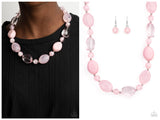 Staycation Stunner - Pink Necklace