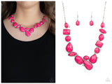 Mystical Mirage - Pink Necklace