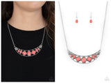 Emblazoned Era - Pink Necklace