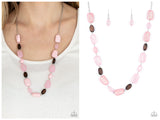 Meadow Escape - Pink Necklace