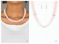 Put On Your Party Dress - Pink Choker