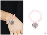 Cutely Crushing - Pink Bracelet