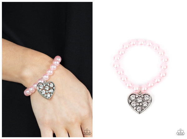 Cutely Crushing - Pink Bracelet