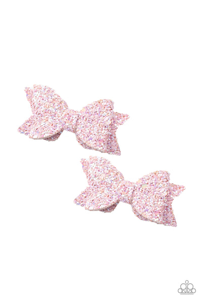 Sprinkle On The Sequins - Pink Hair Clip