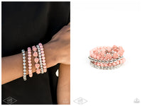 Rose Garden Grandeur - Pink Bracelet