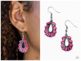 Rainforest Romance - Pink Earring