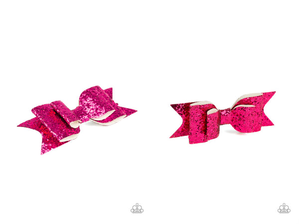 Put A Bow On It - Pink Hair Clip