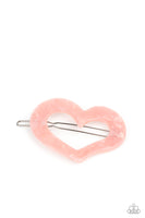 HEART Not to Love - Pink Hair Clip