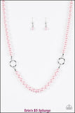 Romance Is In The Air - Pink Necklace