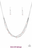 Sparkle Brilliantly - Pink Necklace