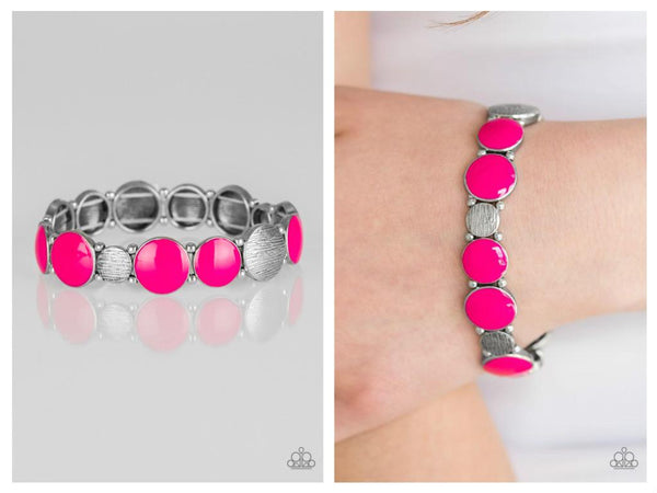 Bubble Blast - Pink Bracelet