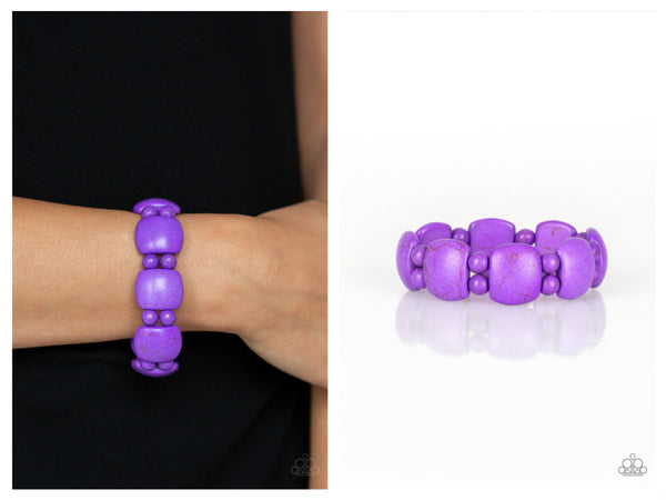 Dont Be So NOMADIC! - Purple Bracelet