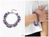 Purple and Gunmetal Set