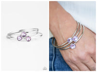 Be All You Can BEDAZZLE - Purple Bracelet