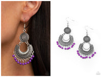 Yes I CANCUN - Purple Earring