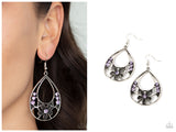 Meadow Marvel - Purple Earring