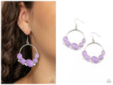 Beautifully Bubblicious - Purple Earring