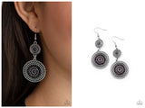Bohemian Bedazzle - Purple Earring