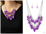 Midsummer Mixer - Purple Necklace