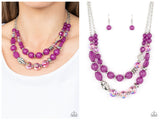 Mere Magic - Purple Necklace