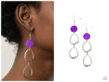 Surfside Shimmer - Purple Earring