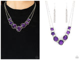 Absolute Admiration - Purple Necklace