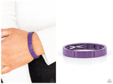 Material Movement - Purple Bracelet