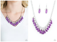 Bead Binge - Purple Necklace