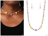 Flower Power Pageant - Purple Necklace