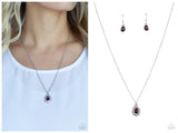 Vintage Validation - Purple Necklace