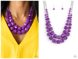 Summer Excursion - Purple Necklace