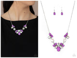 Ethereal Romance - Purple Necklace