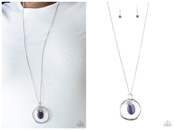 Zion Zen - Purple Necklace