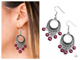 Uncatchable - Purple Earring