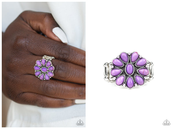 Stone Gardenia - Purple Ring