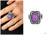 Vivaciously Vibrant - Purple Ring